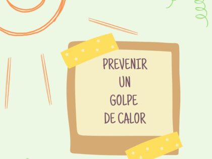 Prevenir un golpe de calor